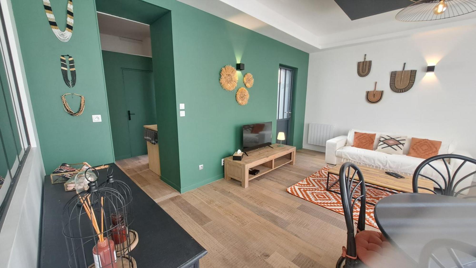 Les Appartements Du 104 Сен-Жан-де-Мон Екстериор снимка
