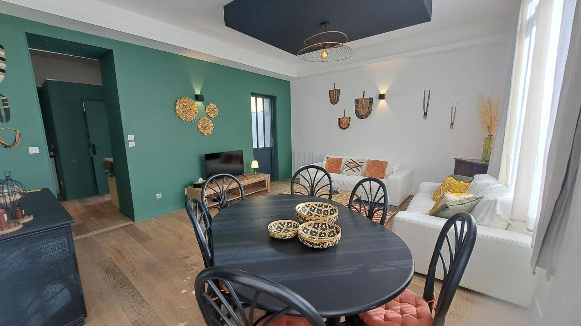 Les Appartements Du 104 Сен-Жан-де-Мон Екстериор снимка